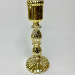 Tall Gold Candle Holder