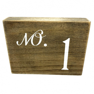 Table Number Signs